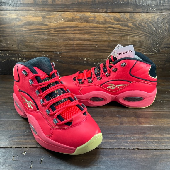 Reebok Hot Ones Question Mid Mens Shoes  (GV7093) - Picture 10 of 11